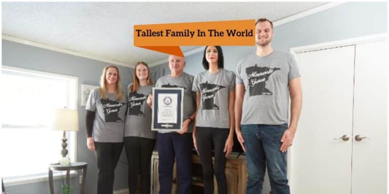 Tallest Family In The World in 2023 (Average Height 203.29 cm)