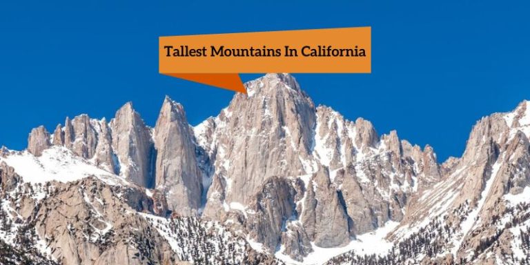 Tallest Mountains In California: List Of Highest Mountain Peaks