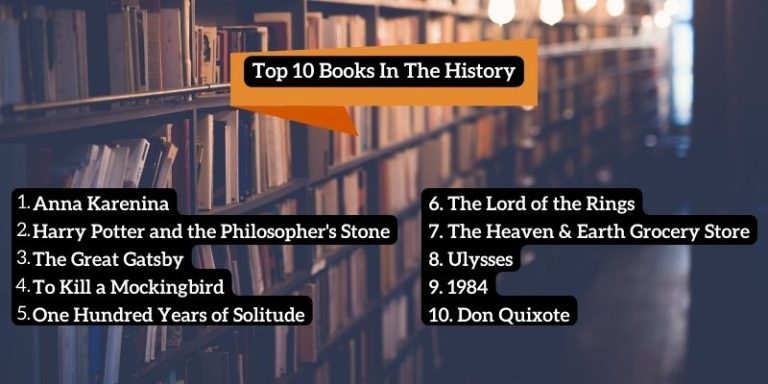 Top 10 Books: Best Books Of All Time Greatest Written Ever