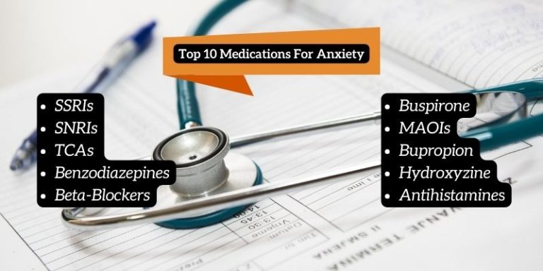 Top 10 Medications For Anxiety 2024 Types, List And Side Effects