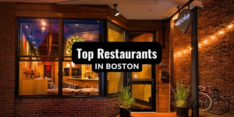 Top Restaurants In Boston: Best Restaurants In Boston 2024