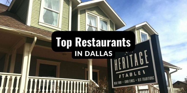 Top Restaurants In Dallas: Best Restaurants 2024